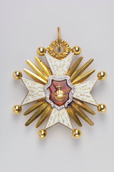 Königreich Bayern - Orden des Heiligen Hubertus: Insignien (Rückseite) - 1700-1750 von Anonymous Anonymous