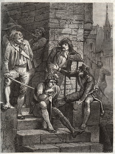 La bande de Maillard Sous la Revolution (Stanislas Marie Maillard) von Anonymous Anonymous