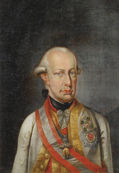 Porträt von Leopold II., Heiliges Römisches Reich von Anonymous Anonymous