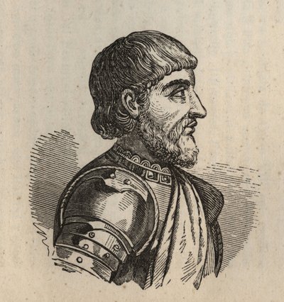 Matteo II. Visconti - 1319-1355 - Gravur von Anonymous Anonymous