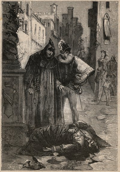 Mord an Ercole Strozzi in Ferrara am 6. Juni von Anonymous Anonymous