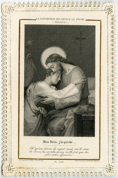 Ein Sünder, der auf Christus vertraut, um seine Sünden zu tilgen von Anonymous Anonymous