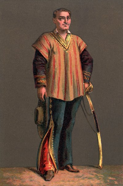 Porträt von BENITO PABLO JUAREZ (1806-1872), mexikanischer Staatsmann und Revolutionär. Chromolithographie. Private Sammlung von Anonymous Anonymous