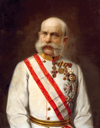 Porträt von Franz Joseph I. von Österreich von Anonymous Anonymous