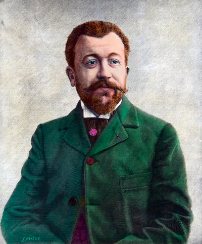 Porträt von Henri Lavedan (1859-1940), Journalist und Dramatiker, Privatsammlung von Anonymous Anonymous