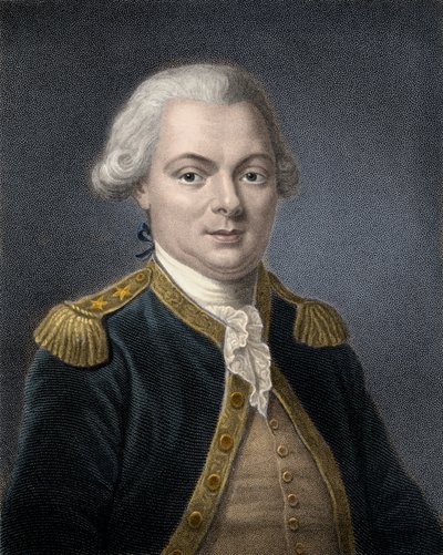 Porträt von Jean-Francois Galaup, Comte de La Perouse von Anonymous Anonymous