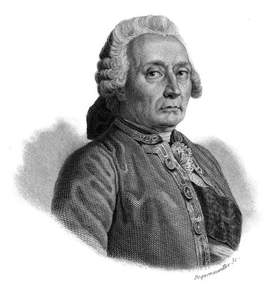 Porträt von Jean Rodolphe Perronet (1708-1794), erster Ingenieur der Ponts et Chaussées du Royaume, Gründer und Direktor der École des Ponts et Chaussées in „Portraits et histoire des hommes utile: hommes et femmes de tous pays et de tous conditions, qui o von Anonymous Anonymous