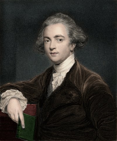 Porträt von Sir William Jones (1746-1794), englischer Philologe von Anonymous Anonymous