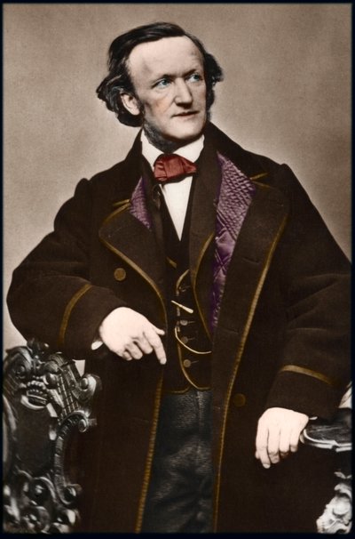 Porträt des Komponisten Richard Wagner (1813-1883) von Anonymous Anonymous