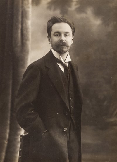 Porträt des Komponisten Alexander Scriabin (1872-1915) von Anonymous Anonymous