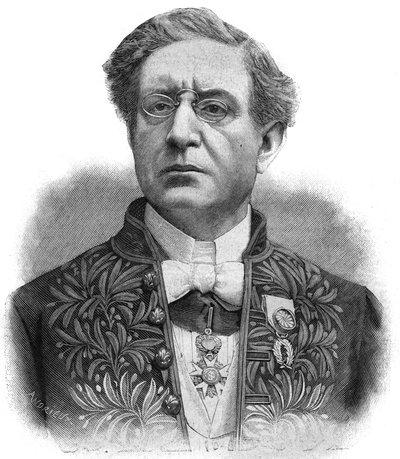Porträt des Malers Jean Joseph Constant genannt Benjamin-Constant von Anonymous Anonymous