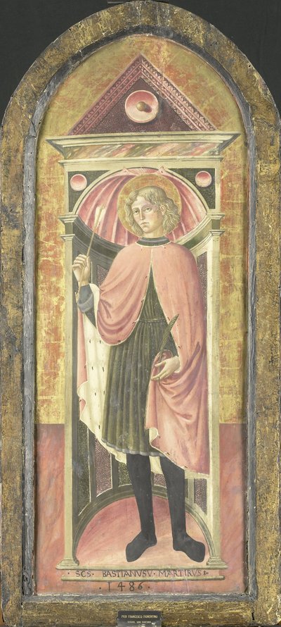 Der heilige Sebastian von Anonymous Anonymous