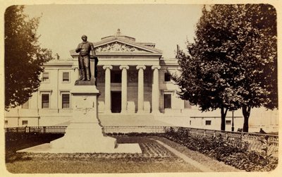 Die Stadt Marseille und ihre Umgebung um 1885-1890: Das Gerichtsgebäude. Private Sammlung von Anonymous Anonymous