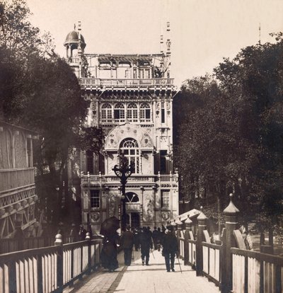 Weltausstellung 1900 in Paris: Der Pavillon der Presse von Anonymous Anonymous