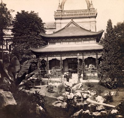 Weltausstellung 1900 in Paris: Der Pavillon von China von Anonymous Anonymous