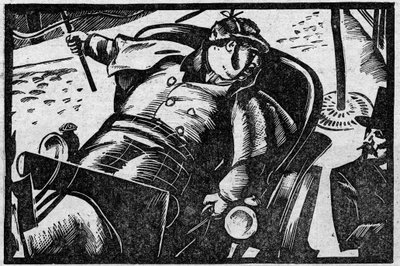 Verschiedene Fakten: der Kutscher Jacques Collignon, verurteilt wegen des Mordes an einem Kunden, der sich über eine zu hohe Fahrt beschwert hatte, Paris 1855. Illustration aus 