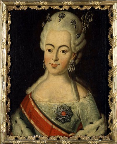 Wilhelmine Luise von Hessen-Darmstadt (1755-1776) - Großfürstin von Russland unter dem Namen Natalia Alexejewna von Anonymous Anonymous