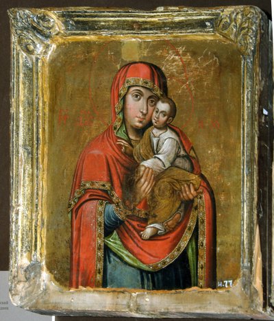 Kiew-Bratskaya-Ikone der Gottesmutter von Anonymous Russian icon painter