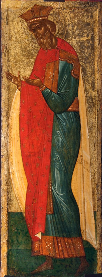 Heiliger Wladimir von Kiew, frühes 15. Jahrhundert von Anonymous Russian icon painter