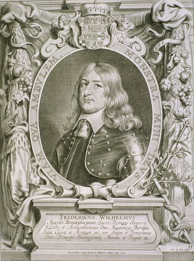 Friedrich Wilhelm (1620-88) Kurfürst von Brandenburg, aus 