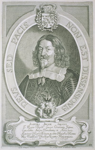 Johann Adler Salvius (1590-1652) aus 