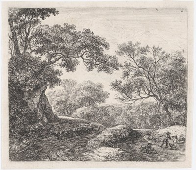 Drei Jungen und ihre Hunde von Anthonie Waterloo
