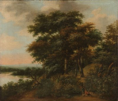 Bewaldete Landschaft von Anthonie Waterloo
