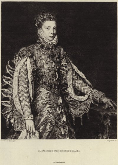 Elisabeth von Frankreich von Anthonis van Dashorst Mor
