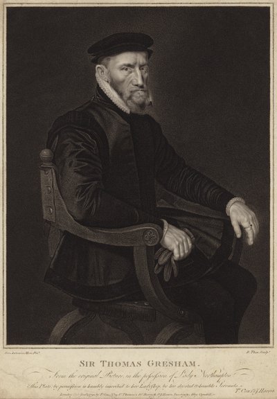 Porträt von Sir Thomas Gresham von Anthonis van Dashorst Mor