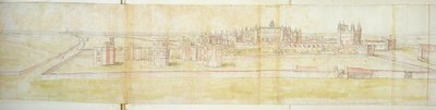 Hampton Court Palace von Norden von Anthonis van den Wyngaerde