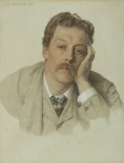 Charles Augustus Howell, 1882 von Anthony Frederick Augustus Sandys