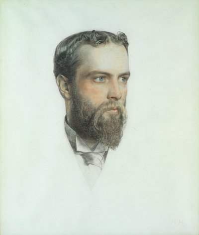 Kopf eines Mannes, 1904 von Anthony Frederick Augustus Sandys