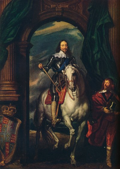 Karl I. 1600-1649 mit M de St Antoine, 1633, 1913 von Anthony van Dyck