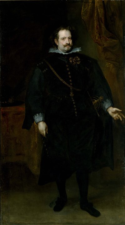 Diego Felipe de Guzmán, Marquis von Leganés, ca. 1634 von Anthony van Dyck