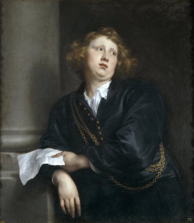 Porträt des Komponisten und Organisten Henricus Liberti von Anthony van Dyck