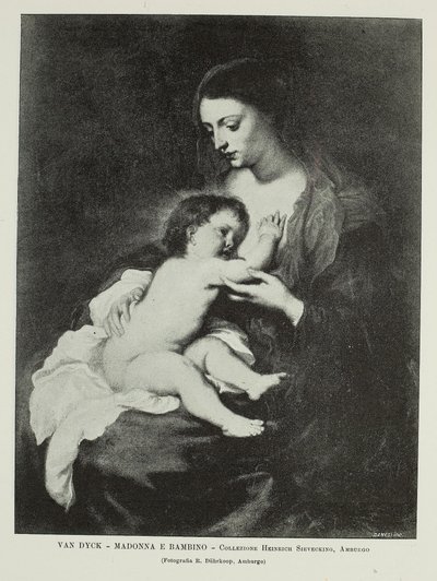 Madonna mit Kind von Anthony van Dyck