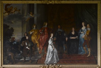 Philip Herbert (1584-1650), 4. Earl von Pembroke und seine Familie von Anthony van Dyck