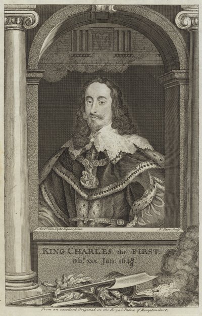 Porträt von Karl I. von England von Anthony van Dyck