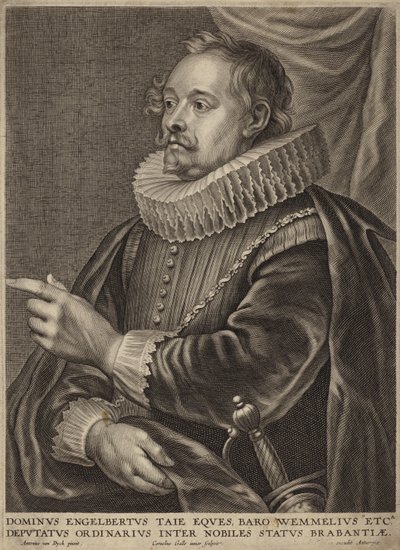 Porträt von Engelbert Taye von Anthony van Dyck
