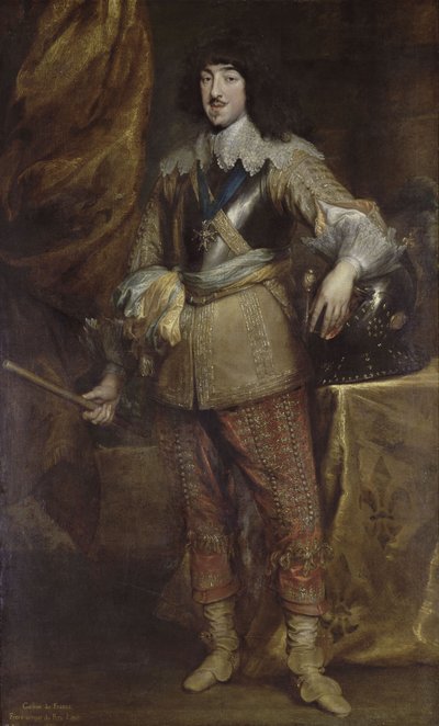 Porträt von Gaston von Frankreich, Herzog von Orléans 1608-1660 von Anthony van Dyck