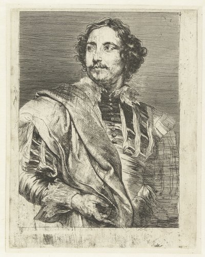 Porträt von Paulus Pontius von Anthony van Dyck