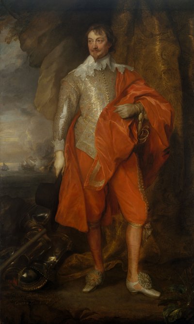 Robert Rich, zweiter Earl of Warwick, ca. 1632-35 von Anthony van Dyck
