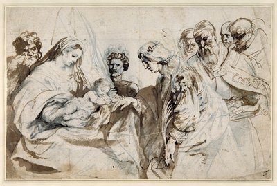 Die mystische Hochzeit der hl. Katharina von Anthony van Dyck