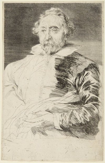 Willem de Vos (Manquoy-Hendricks 15 II (von sieben)) von Anthony van Dyck
