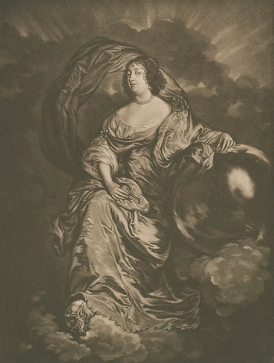 Rachel De Ruvigny, Gräfin von Southampton von Anthony van after Dyck