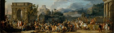 Der Triumph des Aemilius Paulus, 1789 von Antoine Charles Horace Vernet