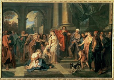 Susanna der Ehebruch beschuldigt von Antoine Coypel