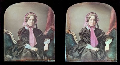 Porträt einer Frau von Antoine Francois Jean Claudet