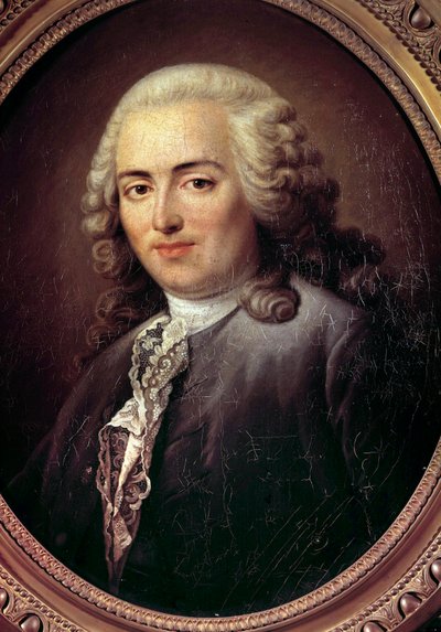 Porträt von Anne Robert Jacques Turgot von Antoine Graincourt