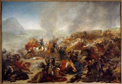 Kampagne (Expedition) von Ägypten (1798-1801): „Die Schlacht von Nazareth am 08.04.1799“. Diese Schlacht sah den Sieg von General Jean Andoche Junot (Jean-Andoche) (1771-1813). Gemälde von Antoine Jean Gros (1771-1835) 1801 von Antoine Jean Gros